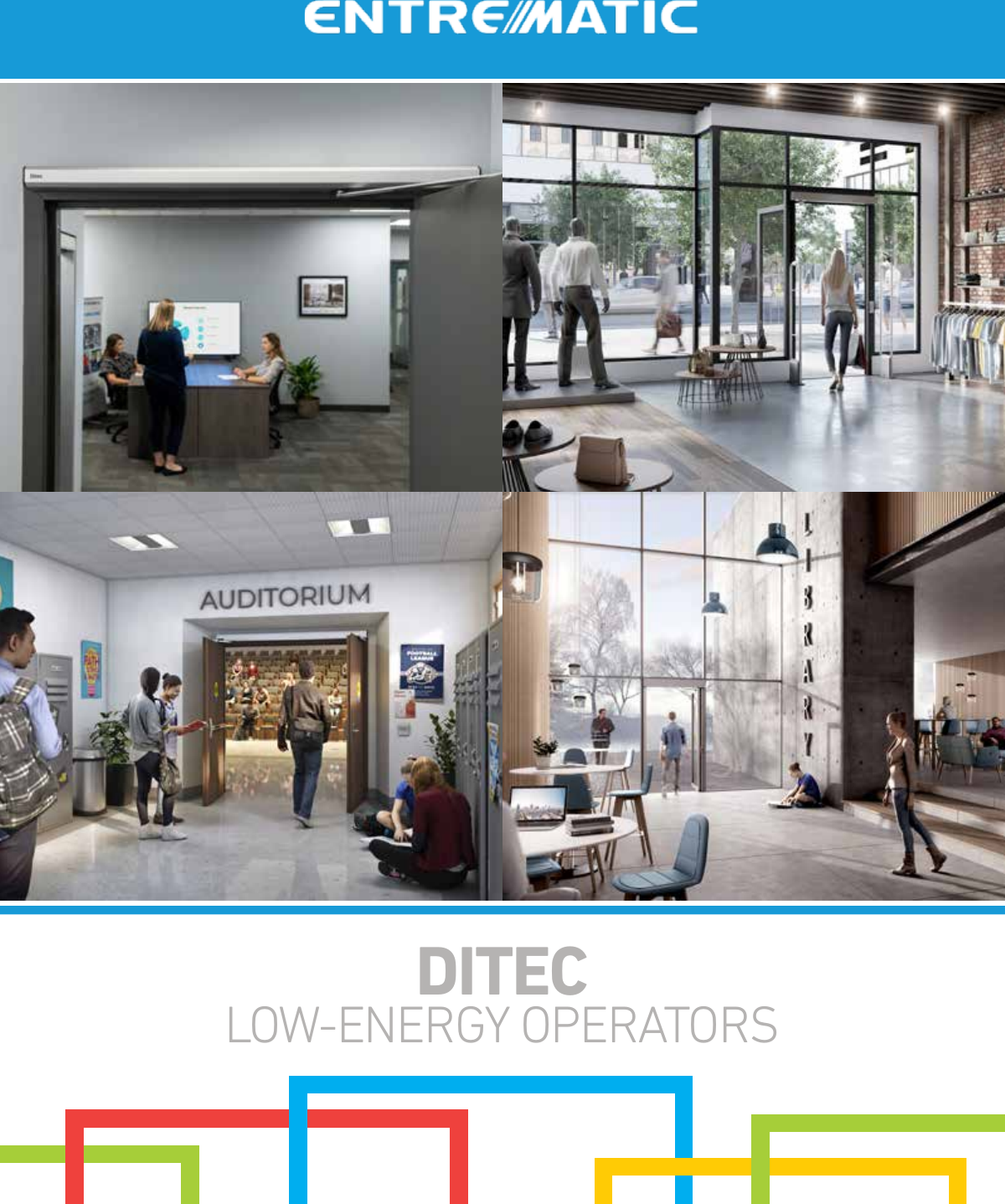 Page 1 of 5 - Entrematic  Ditec HA9 Low Energy Operators Brochure Ditec-low-energy-operator-overview-bro