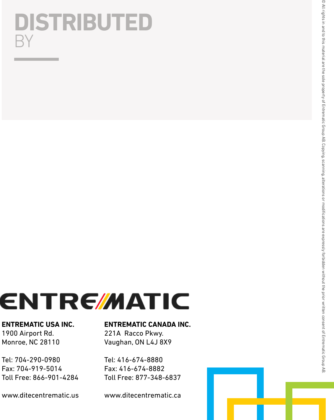 Page 5 of 5 - Entrematic  Ditec HA9 Low Energy Operators Brochure Ditec-low-energy-operator-overview-bro