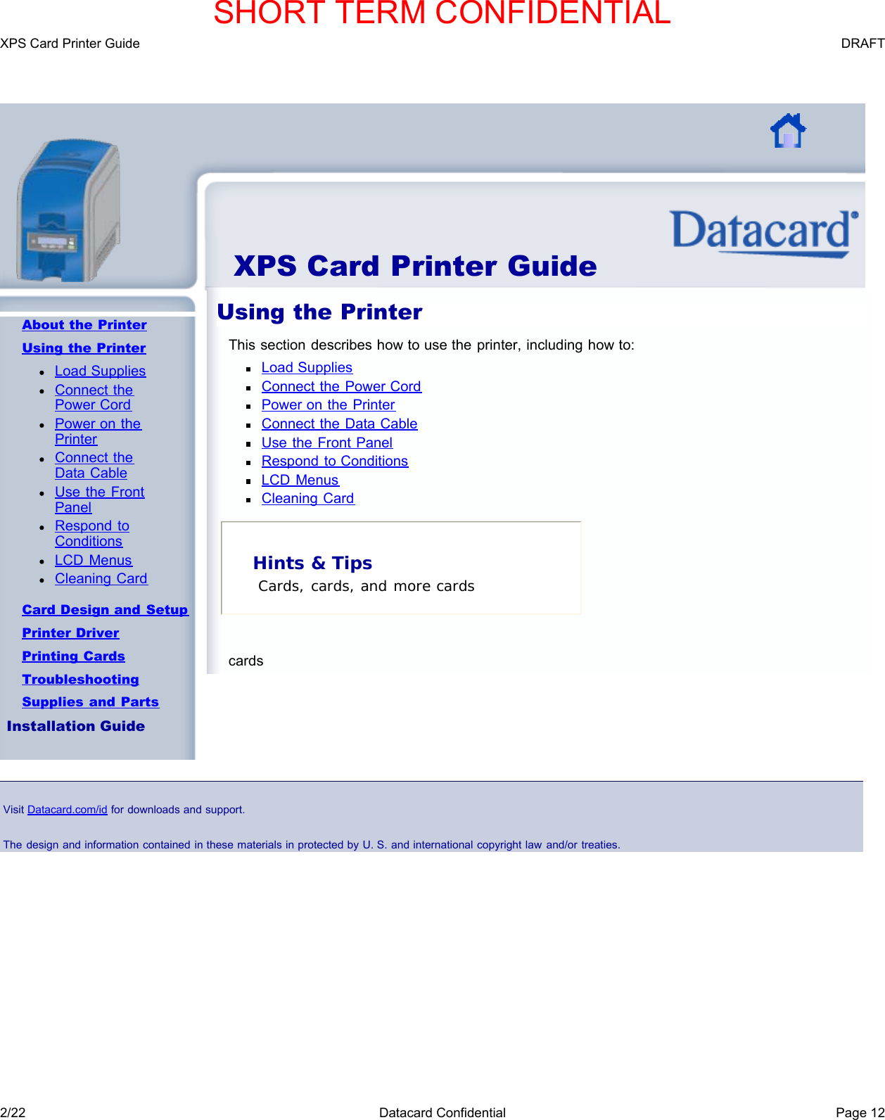 Page 15 of Entrust Q20010 Card Printer w/RFID Reader User Manual DS200 Printer Guide