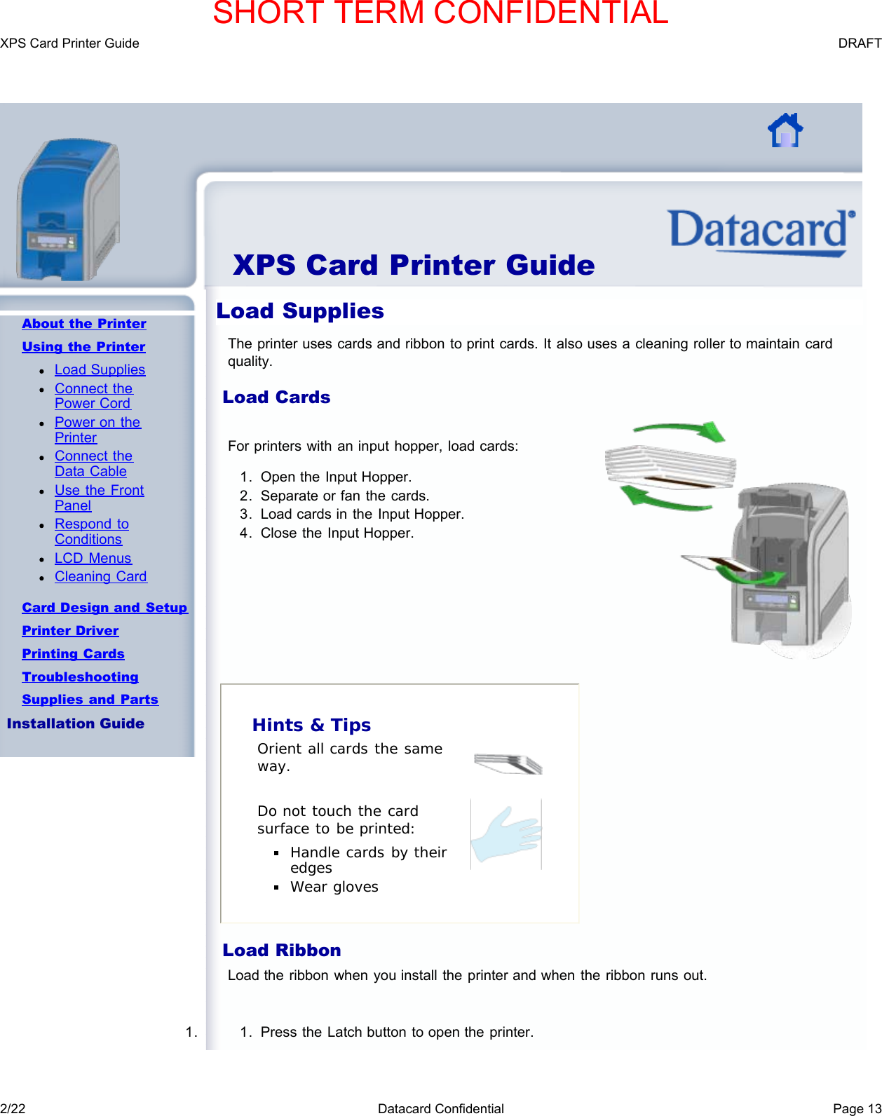 Page 16 of Entrust Q20010 Card Printer w/RFID Reader User Manual DS200 Printer Guide