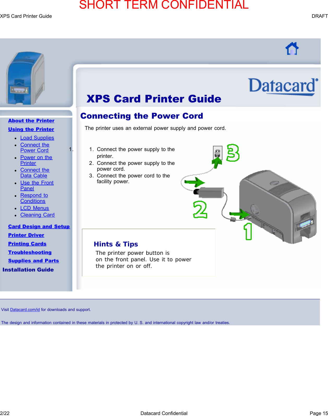 Page 18 of Entrust Q20010 Card Printer w/RFID Reader User Manual DS200 Printer Guide