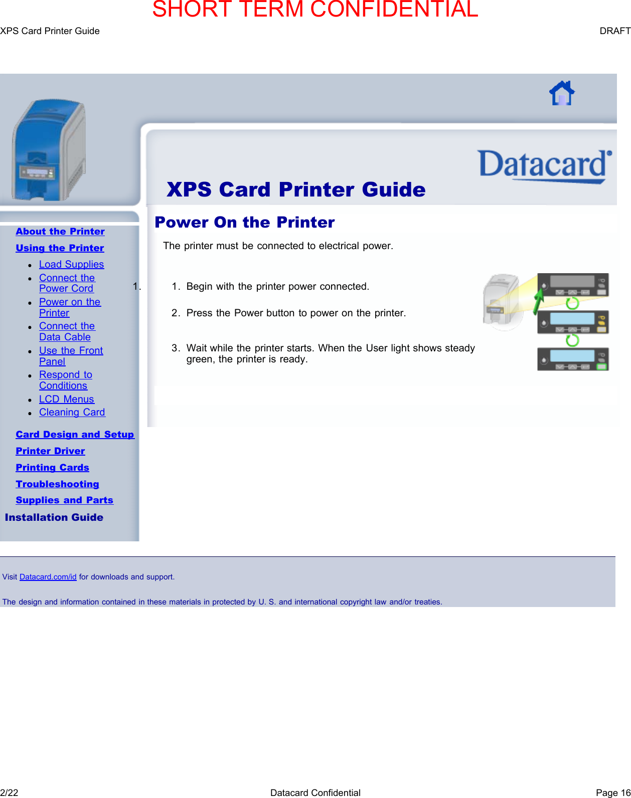 Page 19 of Entrust Q20010 Card Printer w/RFID Reader User Manual DS200 Printer Guide