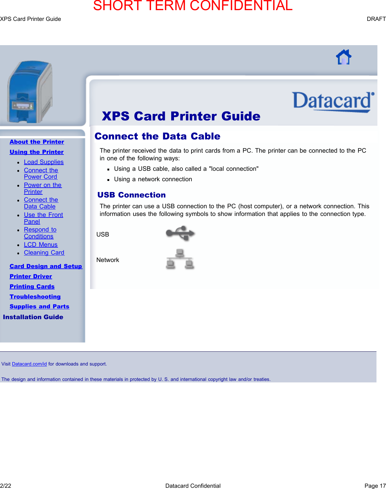 Page 20 of Entrust Q20010 Card Printer w/RFID Reader User Manual DS200 Printer Guide