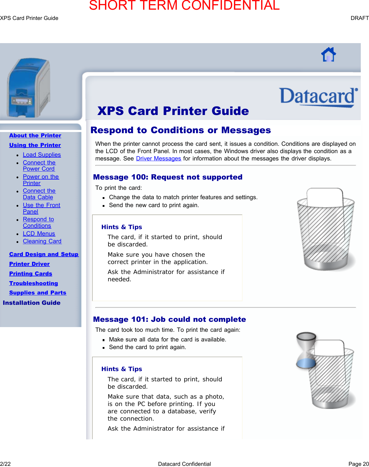 Page 23 of Entrust Q20010 Card Printer w/RFID Reader User Manual DS200 Printer Guide