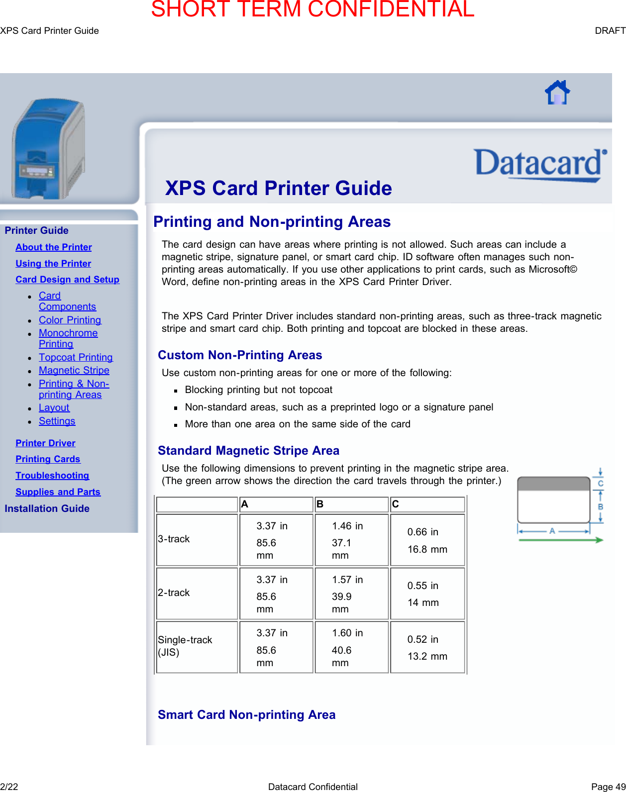 Page 52 of Entrust Q20010 Card Printer w/RFID Reader User Manual DS200 Printer Guide