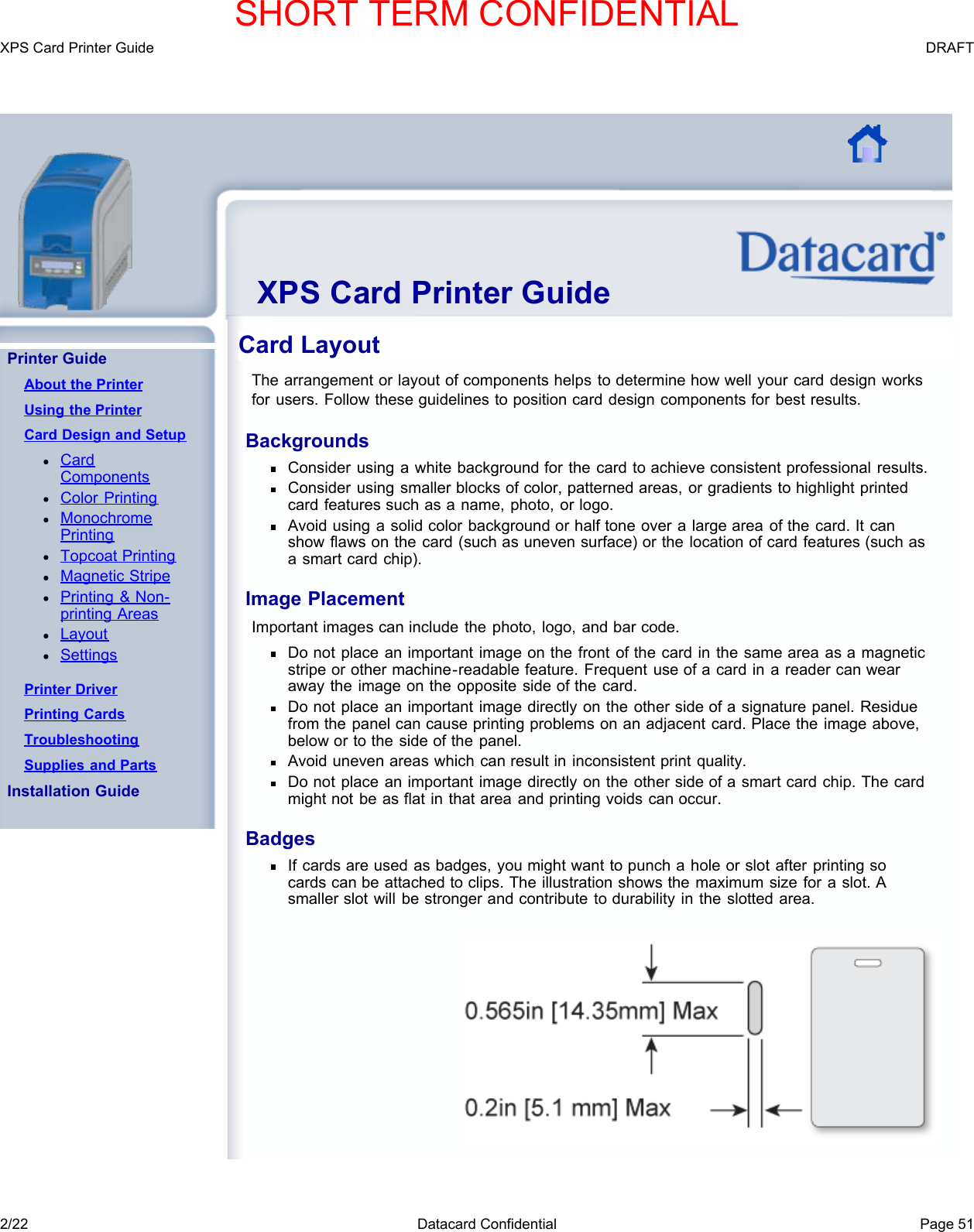 Page 54 of Entrust Q20010 Card Printer w/RFID Reader User Manual DS200 Printer Guide