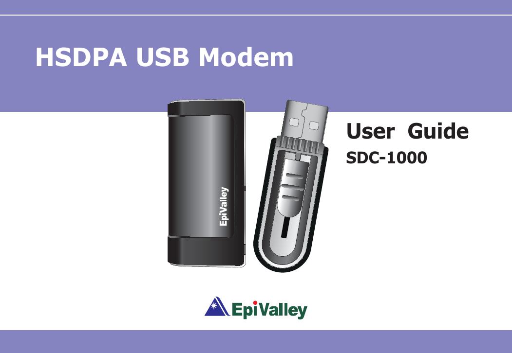 User  GuideSDC-1000HSDPA USB Modem
