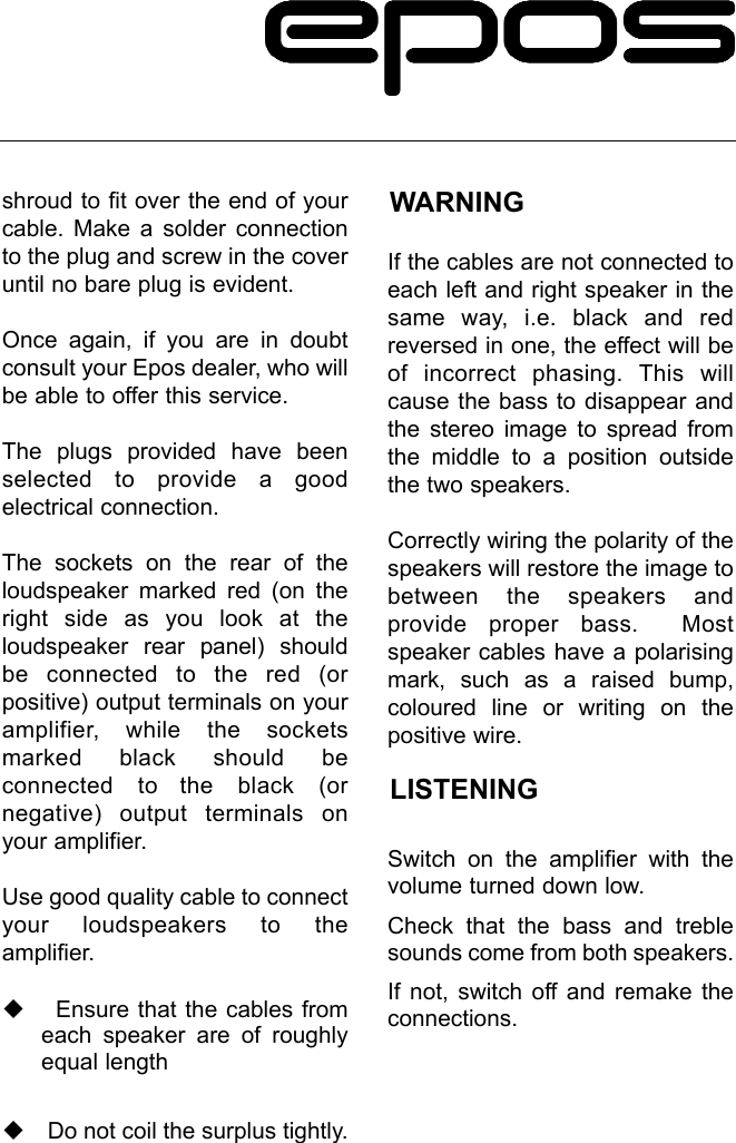 Page 3 of 9 - Epos Epos-Els-Series-Users-Manual- ELS Instructions Feb 2005.qxp  Epos-els-series-users-manual