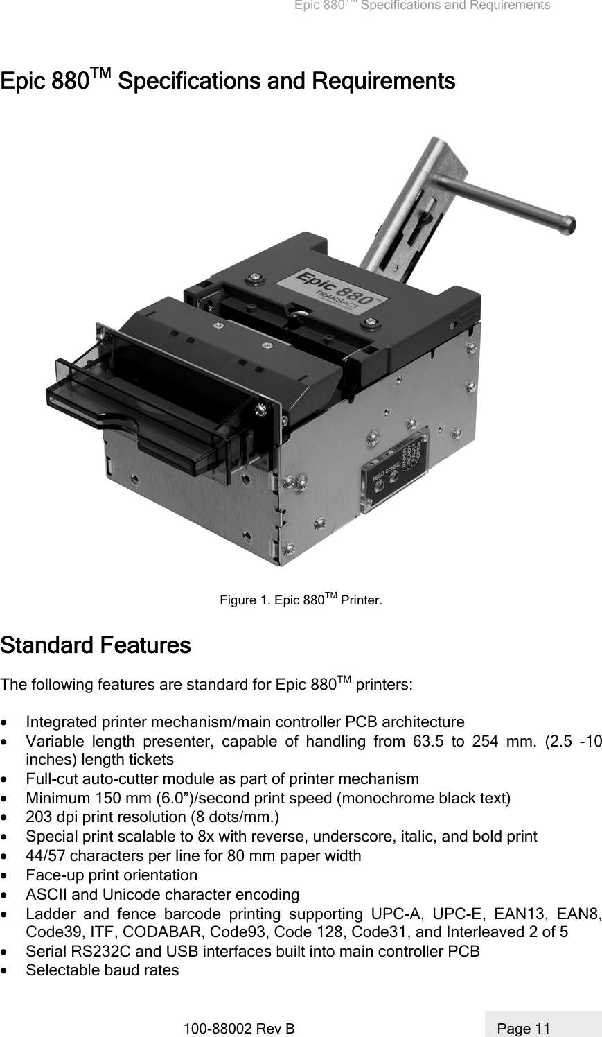 Epson Epic 880 100 88002 Users Manual Insert Oem Integration