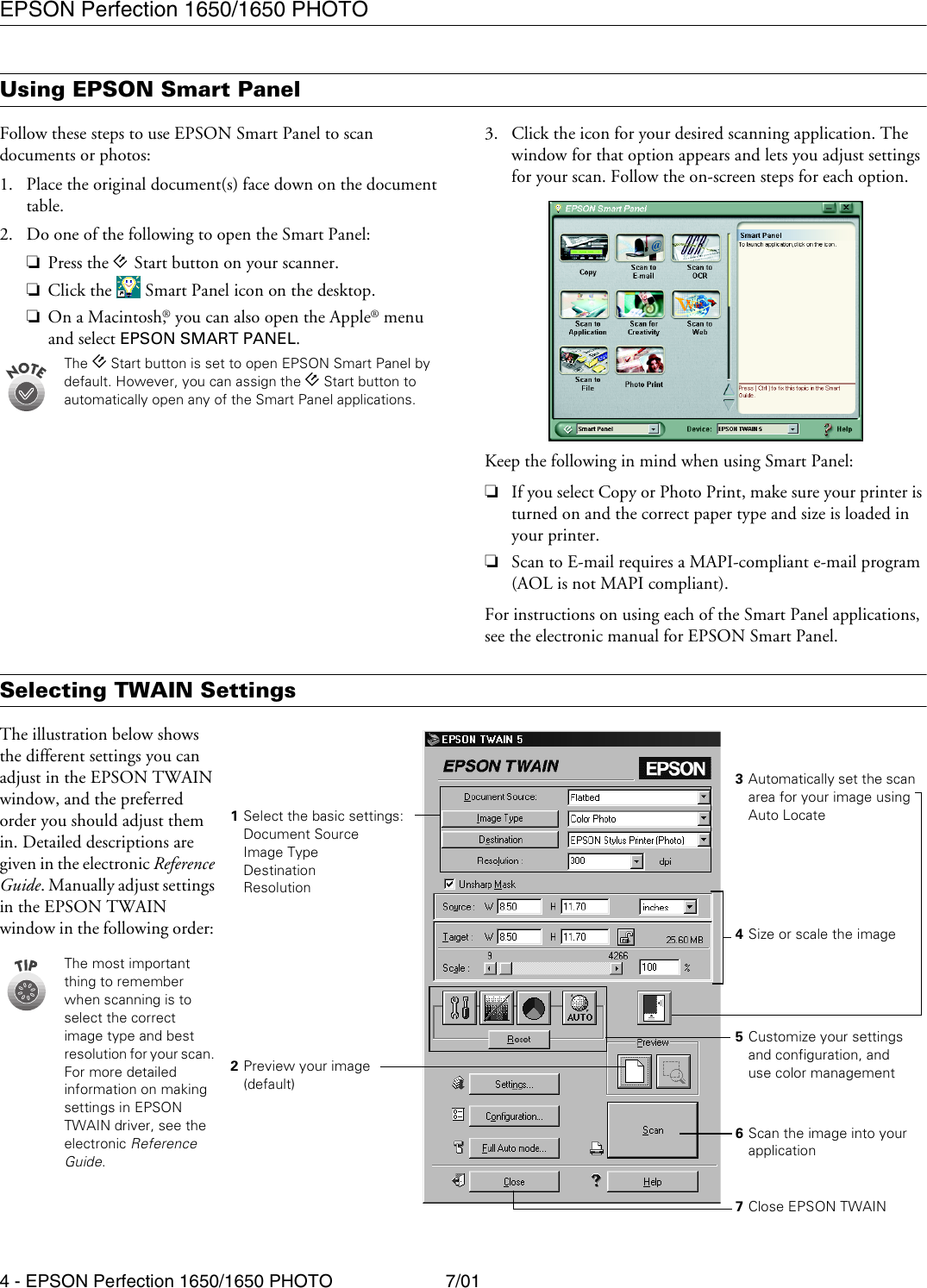 Page 4 of 5 - Epson Epson-Epson-Perfection-1650-Photo-Scanner-Product-Information-Guide-  Epson-epson-perfection-1650-photo-scanner-product-information-guide