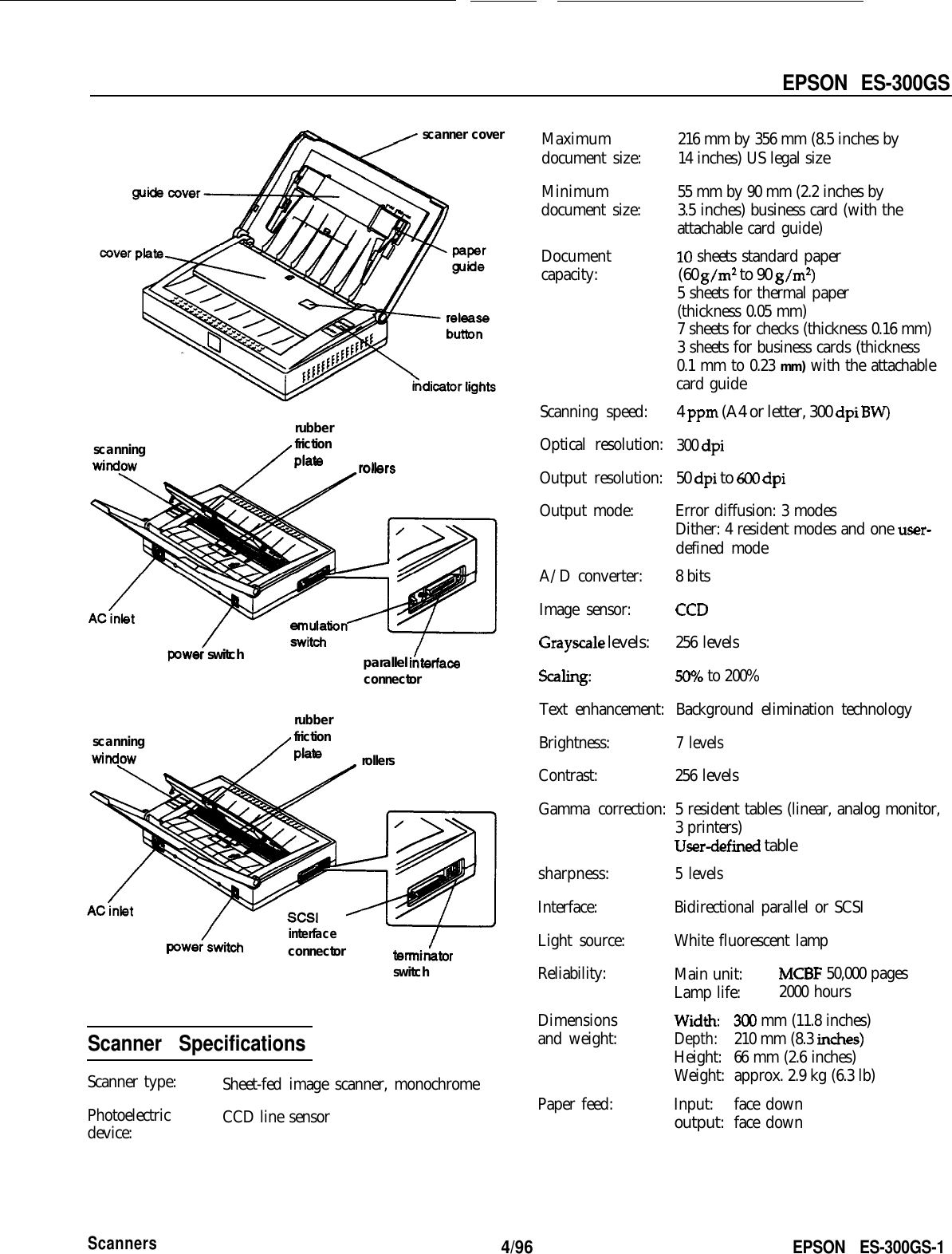 Page 1 of 5 - Epson Epson-Epson-Personal--Station-Mac-Product-Information-Guide- Personal  Station Mac - Product Information Guide Epson-epson-personal--station-mac-product-information-guide