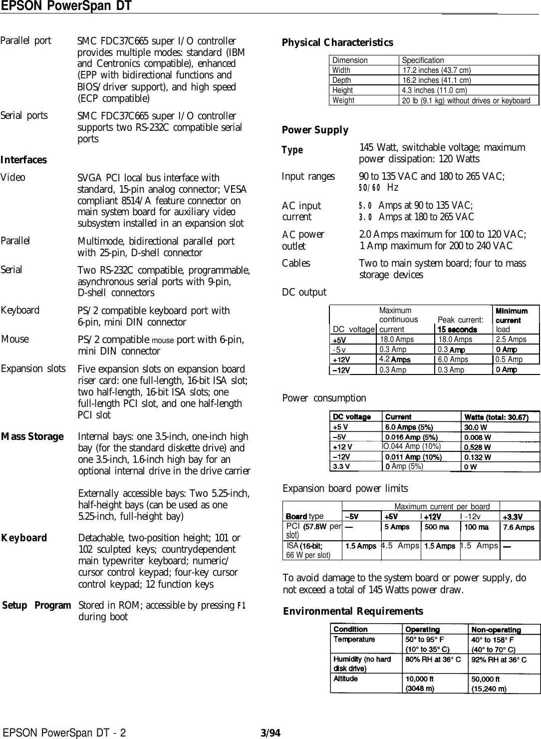Page 2 of 11 - Epson Epson-Epson-Powerspan-Desktop-Product-Information-Guide- Powerspan Desktop - Product Information Guide  Epson-epson-powerspan-desktop-product-information-guide