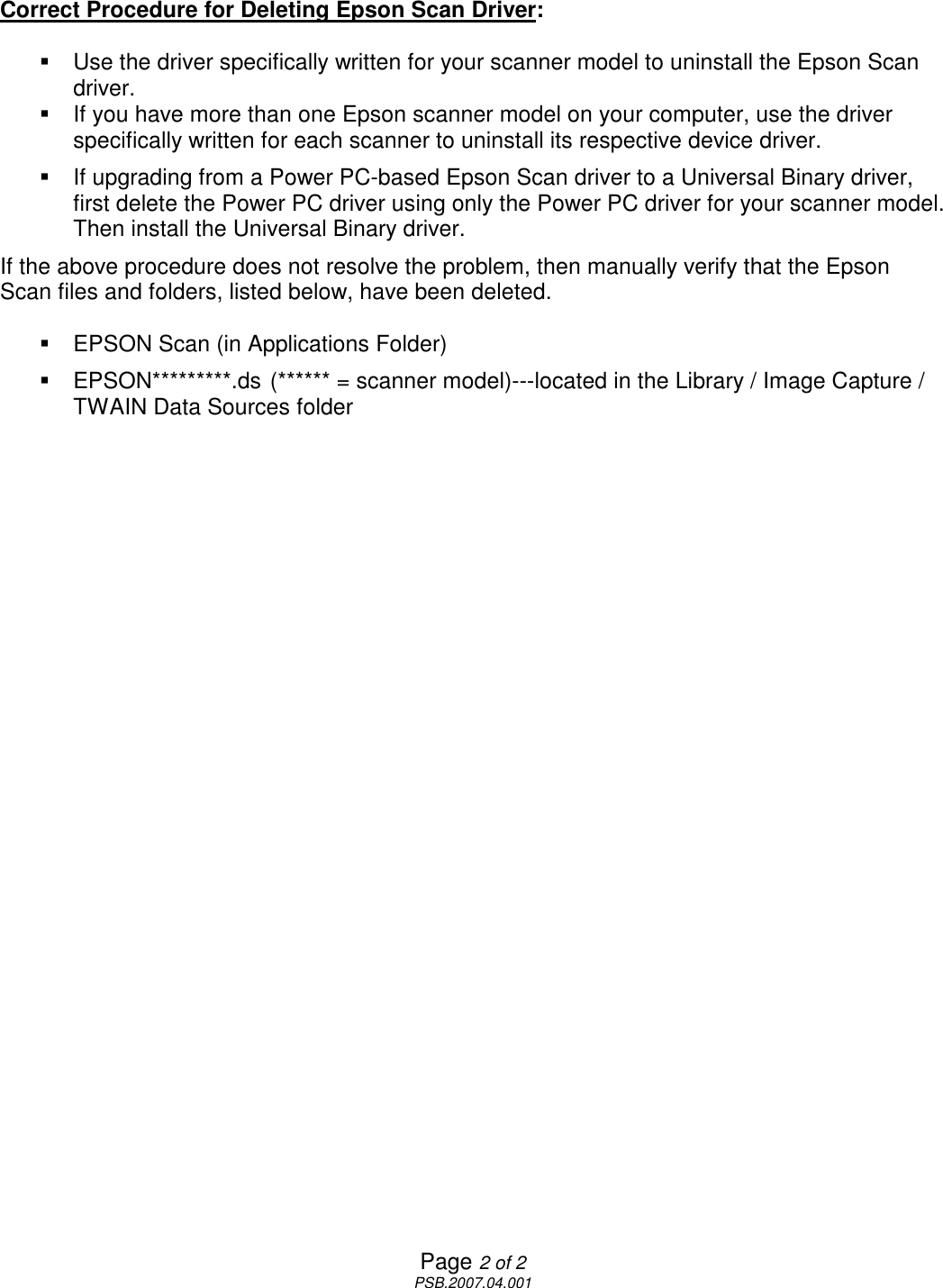 Page 2 of 11 - Epson Epson-Expression-10000-Xl-Users-Manual- PSB.2003.02.002R1  Epson-expression-10000-xl-users-manual