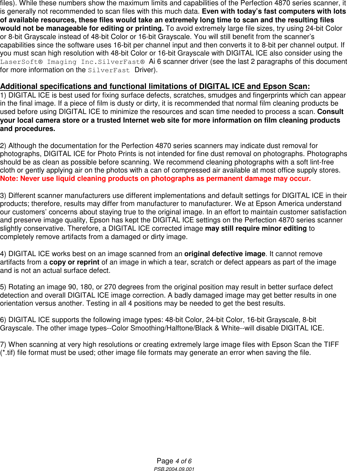 Page 6 of 11 - Epson Epson-Expression-10000-Xl-Users-Manual- PSB.2003.02.002R1  Epson-expression-10000-xl-users-manual