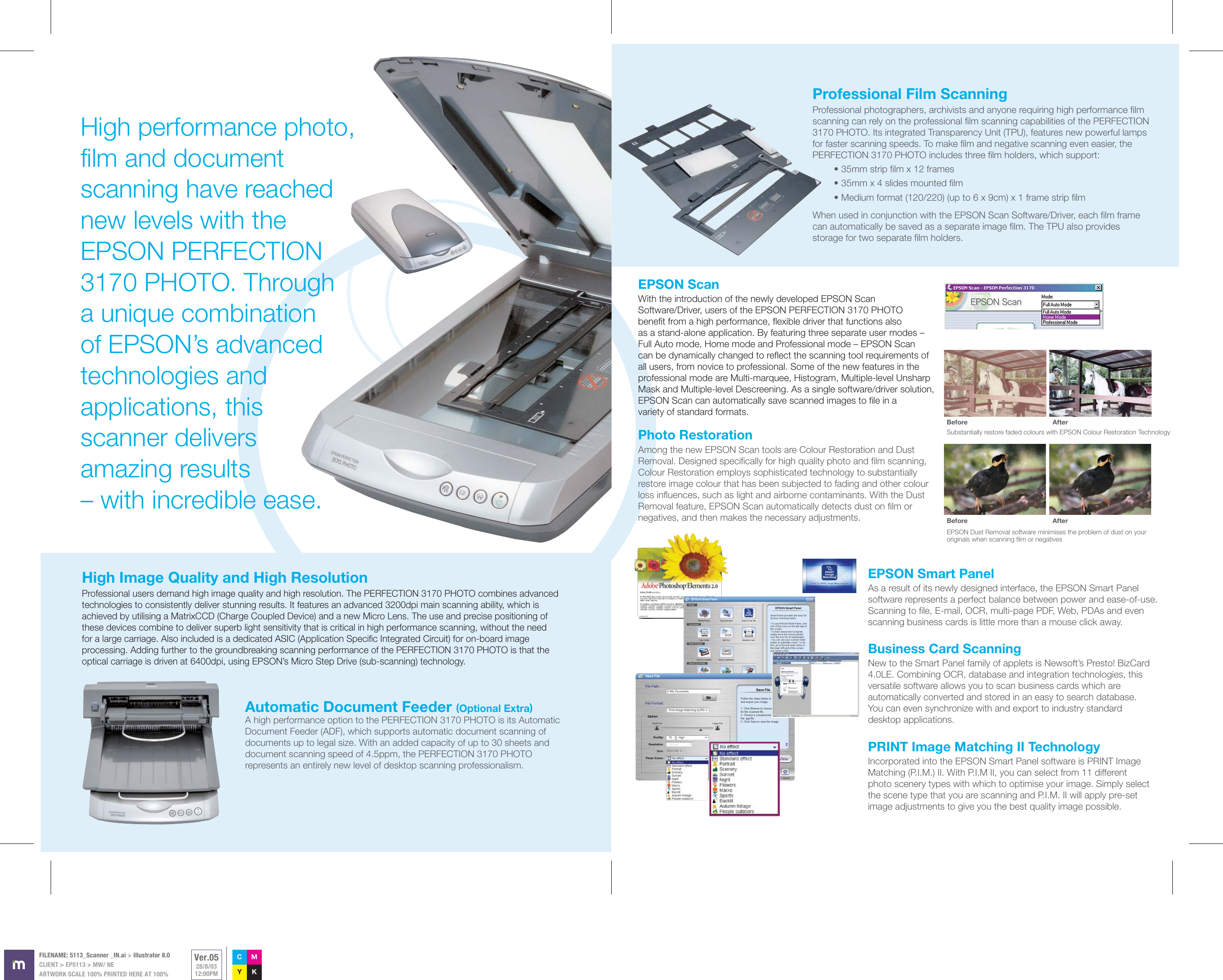 Page 2 of 4 - Epson Epson-Perfection-3170-Photo-Users-Manual- EP5113 3170_Scanner_OUT  Epson-perfection-3170-photo-users-manual