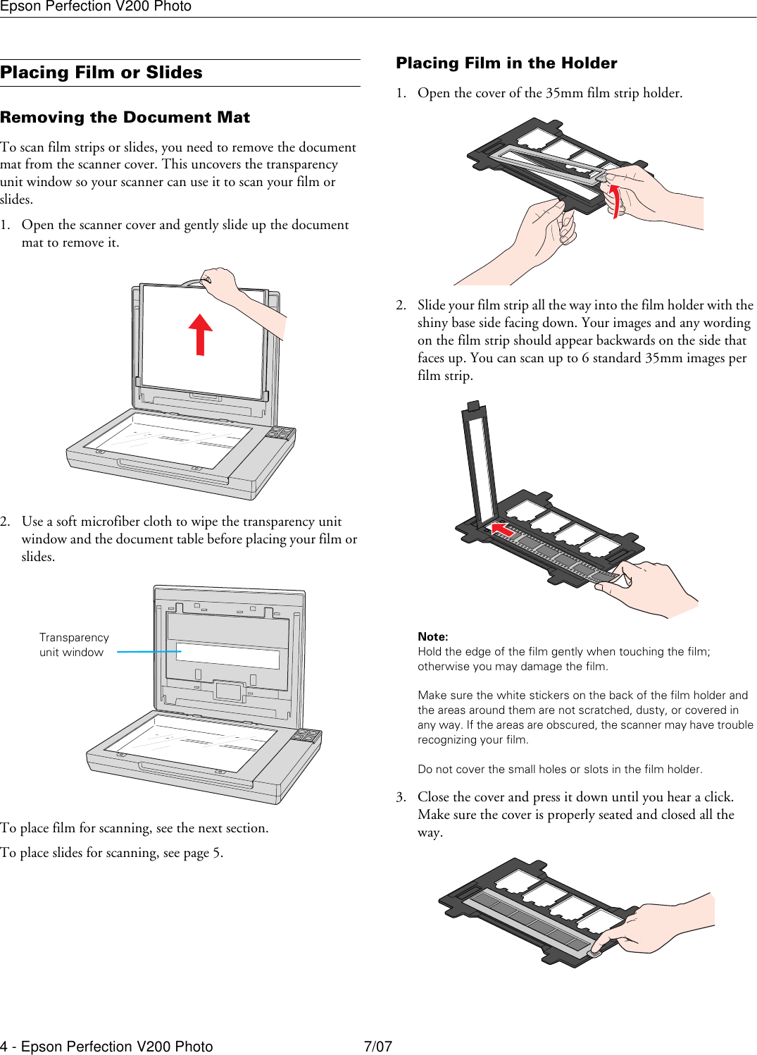 Page 4 of 9 - Epson Epson-Perfection-V200-Photo-Users-Manual- Perfection V200 Photo Product Information Guide  Epson-perfection-v200-photo-users-manual