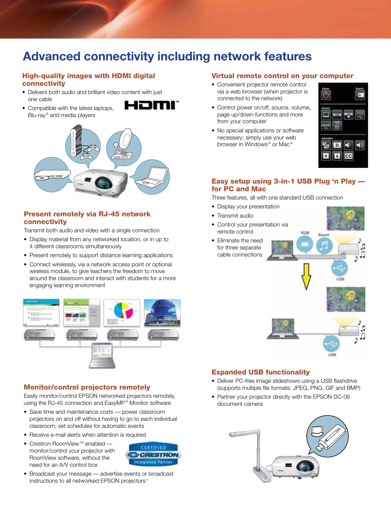 Page 3 of 6 - Epson Epson-Powerlite-420-Xga-3Lcd-Projector-Product-Brochure- PowerLite 420/425W/430/435W - Product Brochure  Epson-powerlite-420-xga-3lcd-projector-product-brochure