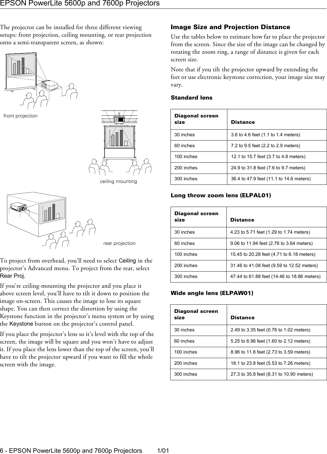 Page 4 of 11 - Epson Epson-Powerlite-5600P-Multimedia-Projector-Product-Information-Guide- PowerLite 5600p / 7600p - Product Information Guide  Epson-powerlite-5600p-multimedia-projector-product-information-guide