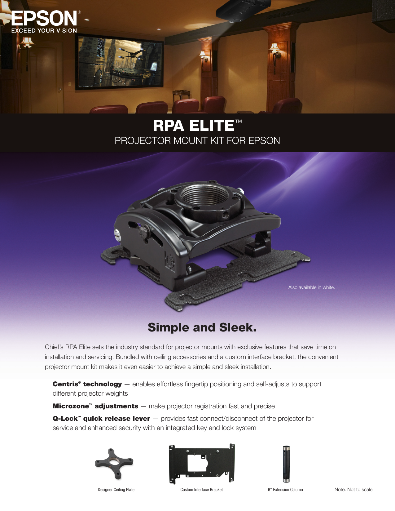 Epson Projector Ceiling Mount Kit Shelly Lighting