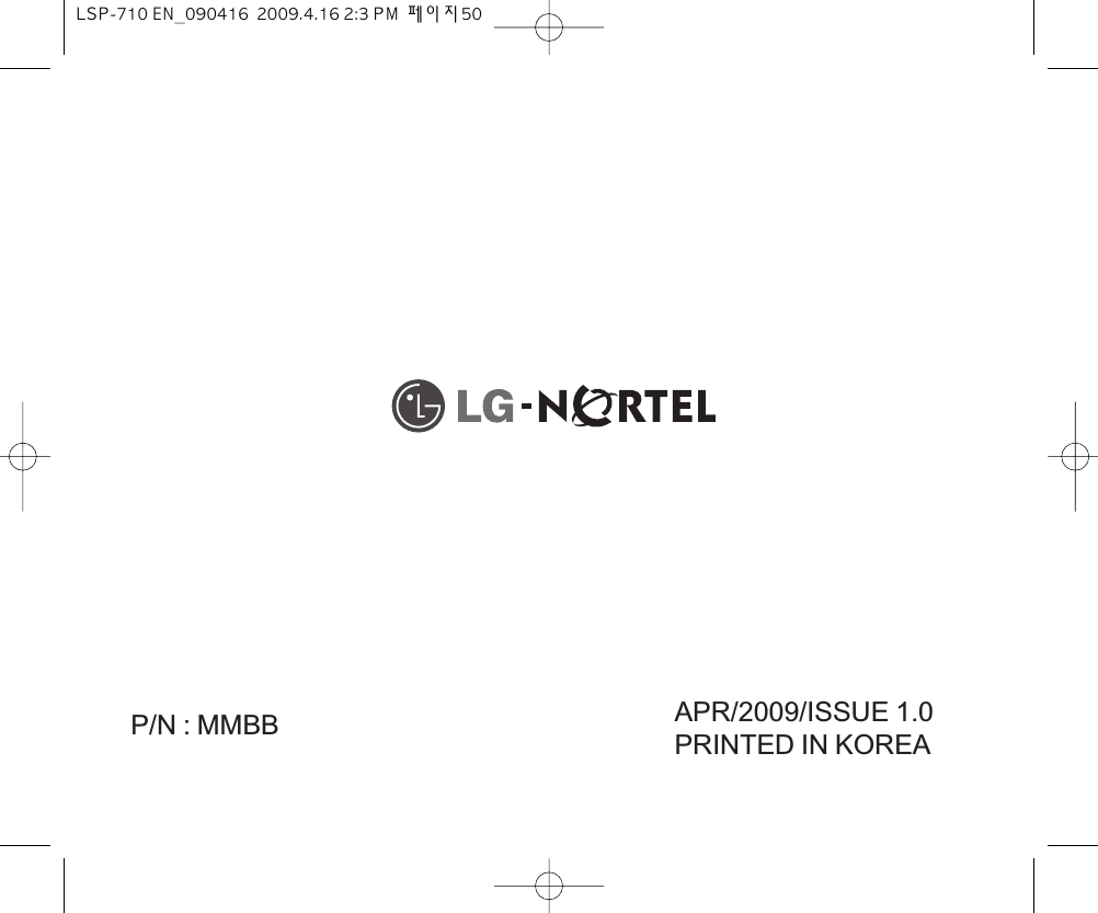 P/N : MMBB APR/2009/ISSUE 1.0PRINTED IN KOREALSP-710 EN_090416  2009.4.16 2:3 PM  페이지50