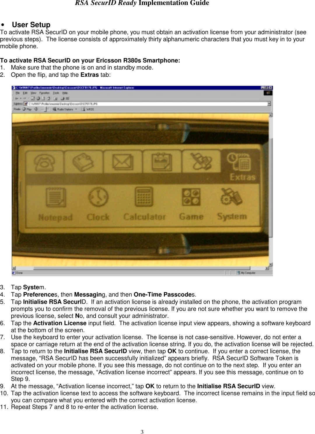 Page 3 of 7 - Ericsson R380 User Manual  To The 9b20eecd-5f79-41a5-bd0b-53939e6302c1