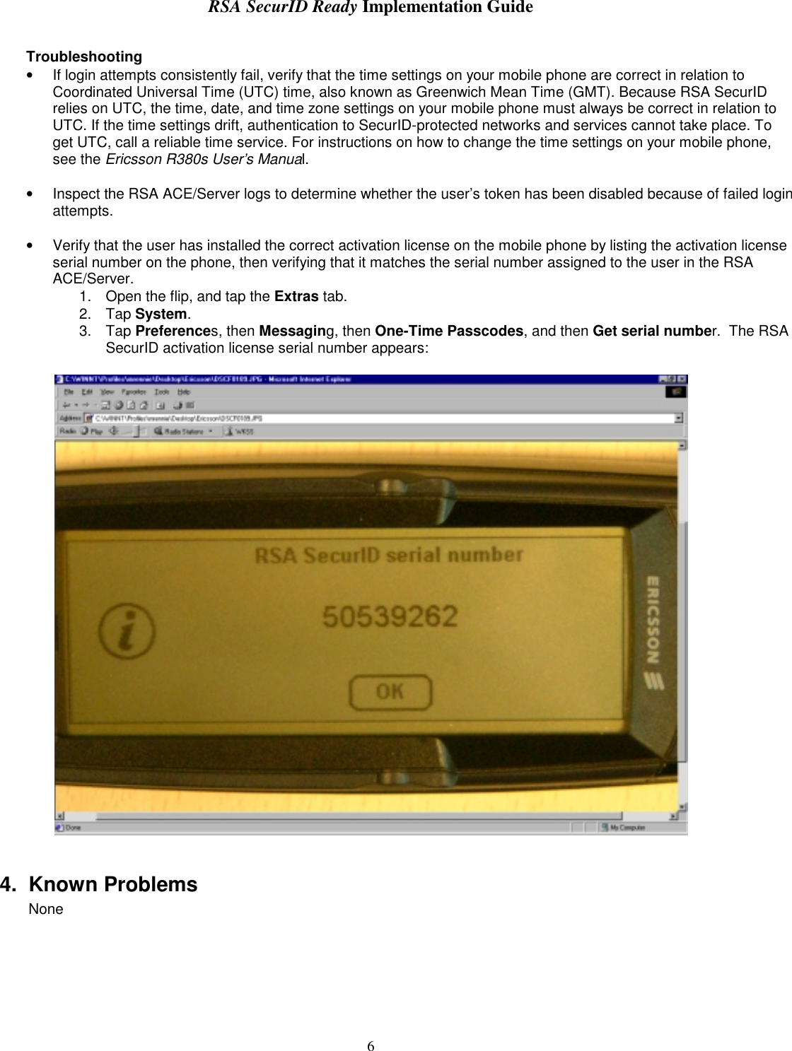 Page 6 of 7 - Ericsson R380 User Manual  To The 9b20eecd-5f79-41a5-bd0b-53939e6302c1