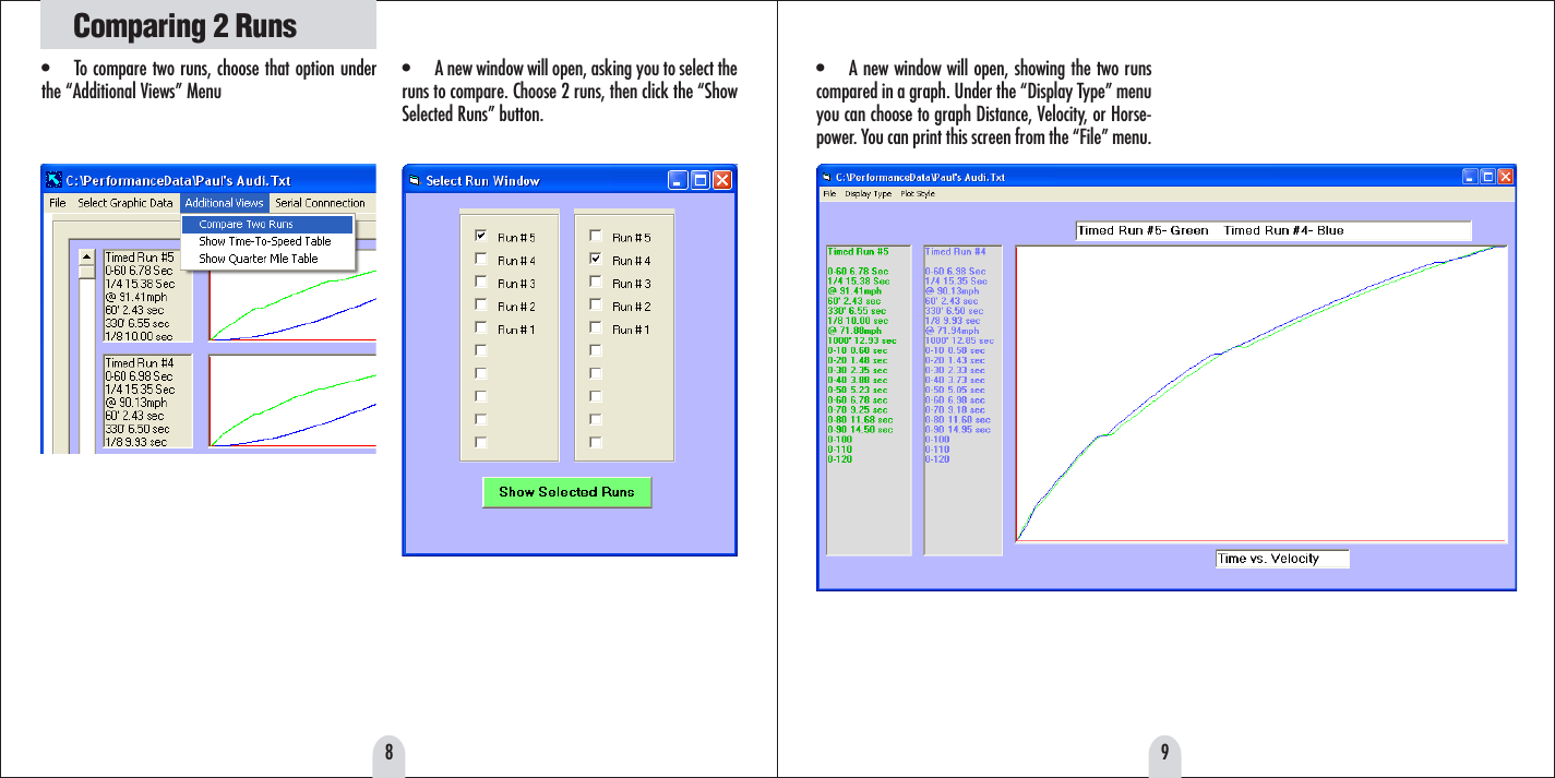 Page 5 of 9 - Escort Escort-G-Timer-Gt2-Software-Quick-Start-Guide Manual.pmd