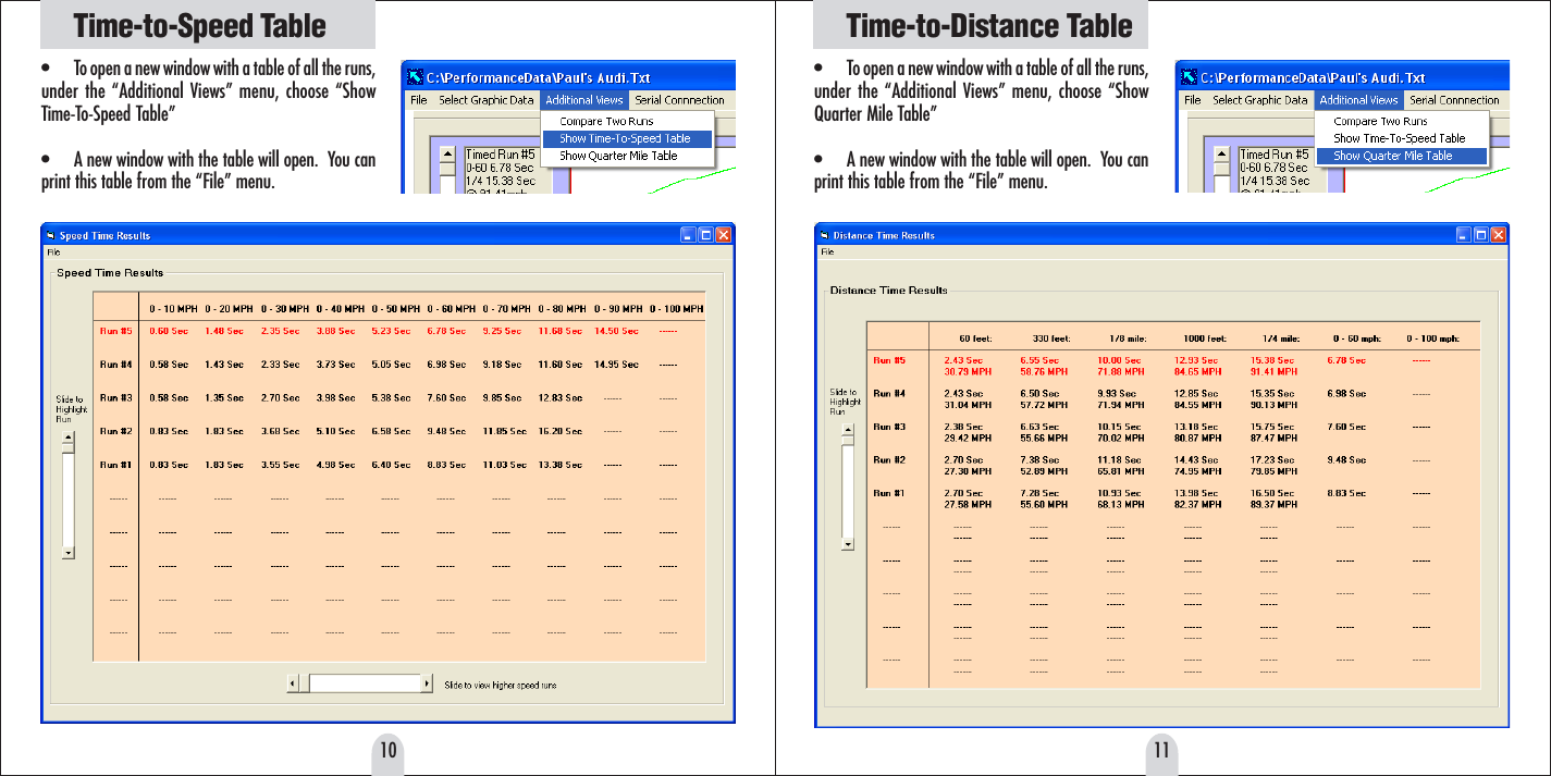 Page 6 of 9 - Escort Escort-G-Timer-Gt2-Software-Quick-Start-Guide Manual.pmd