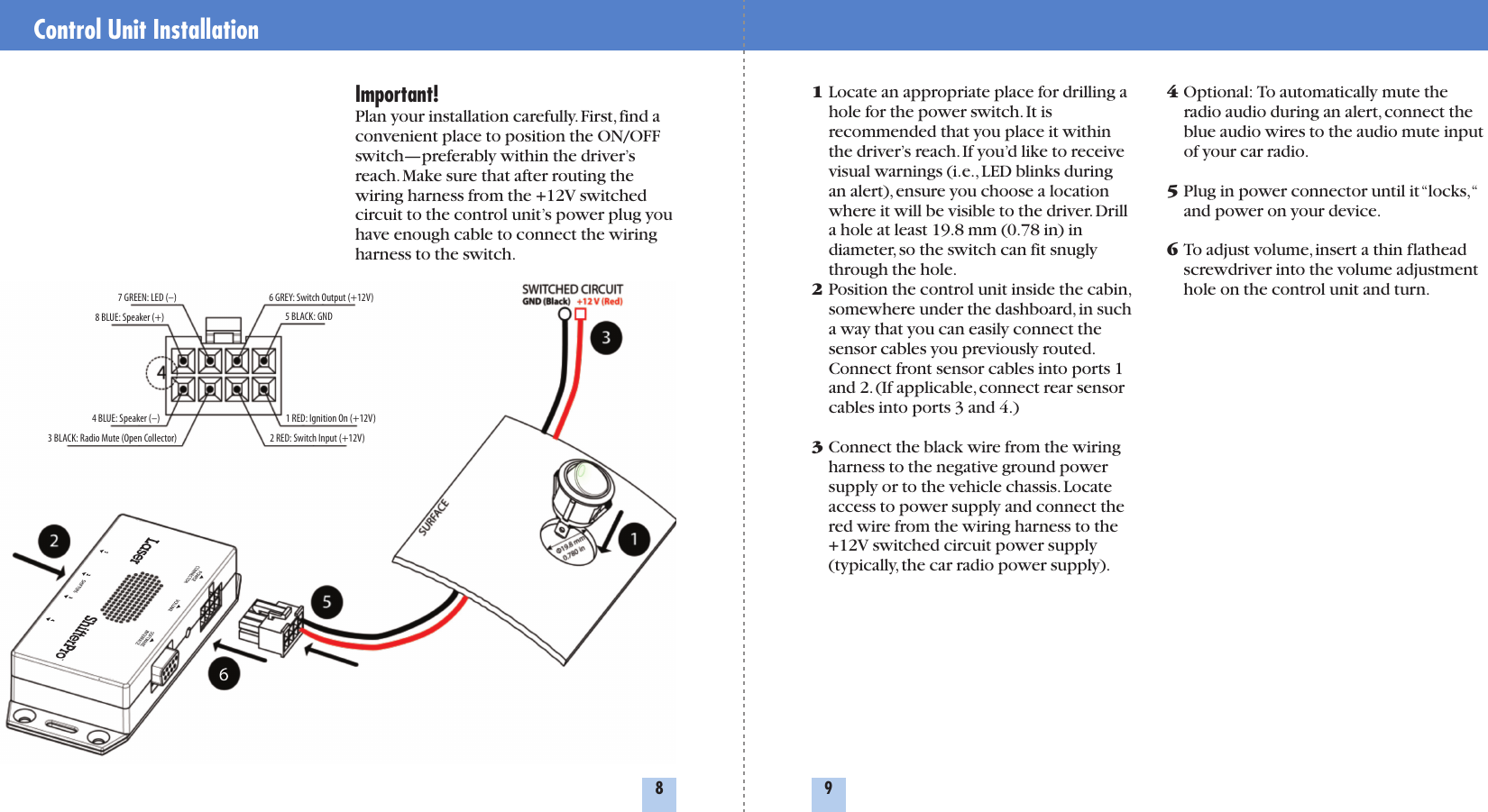 Page 5 of 8 - Escort Escort-Laser-Shifterpro-Owners-Manual Laser ShifterPro Install+Owners Manual*