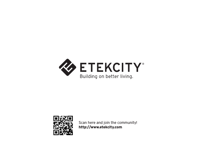 Scan here and join the community!http://www.etekcity.com