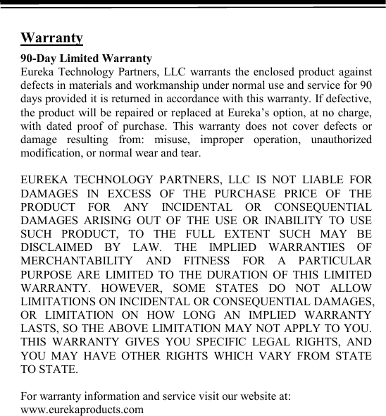 Eureka Technology Partners MPT201 Tracking Tag User Manual