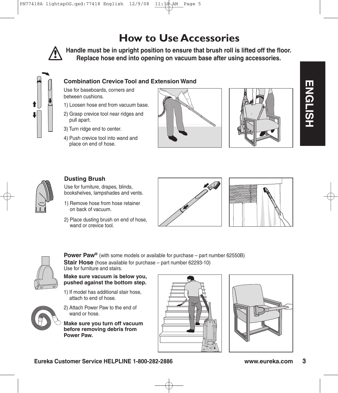 Page 5 of 8 - Eureka-Tents Eureka-Tents-4700-Users-Manual- 77418 English Eureka-tents-4700-users-manual