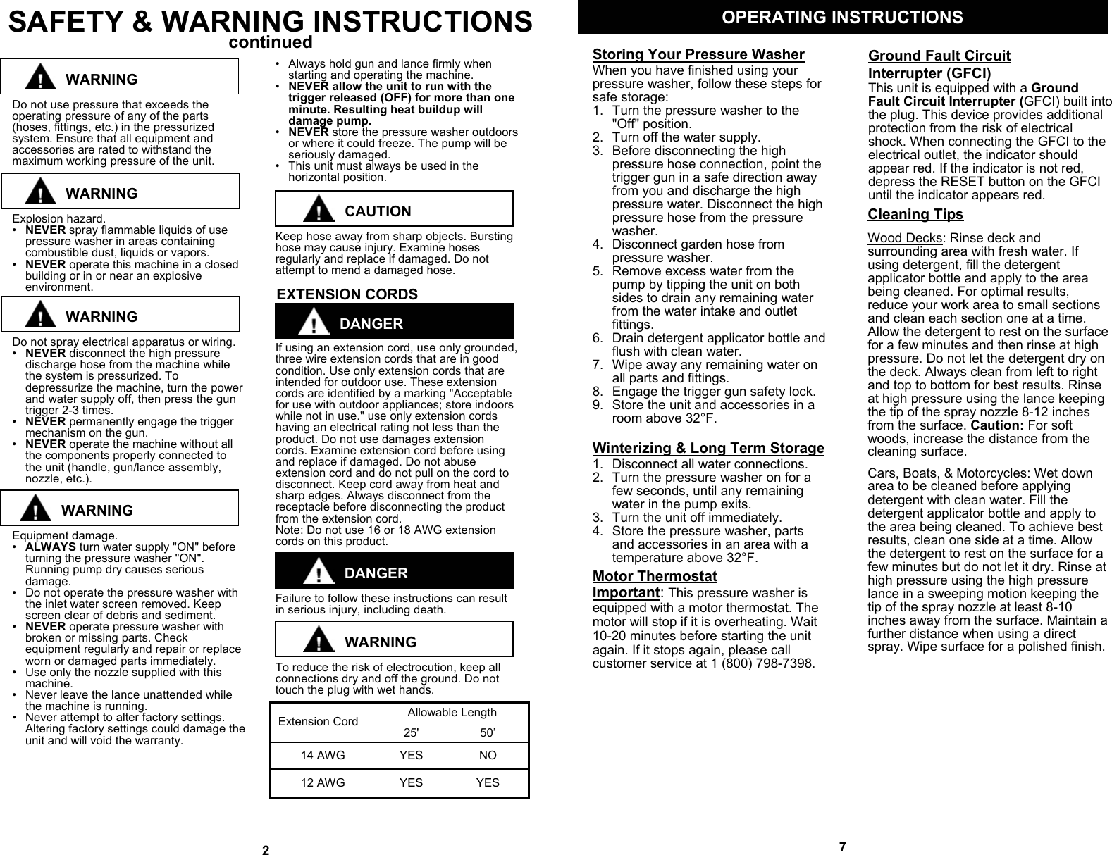 Page 4 of 6 - Euro-Pro Euro-Pro-Vpw41H-Users-Manual-  1 Euro-pro-vpw41h-users-manual