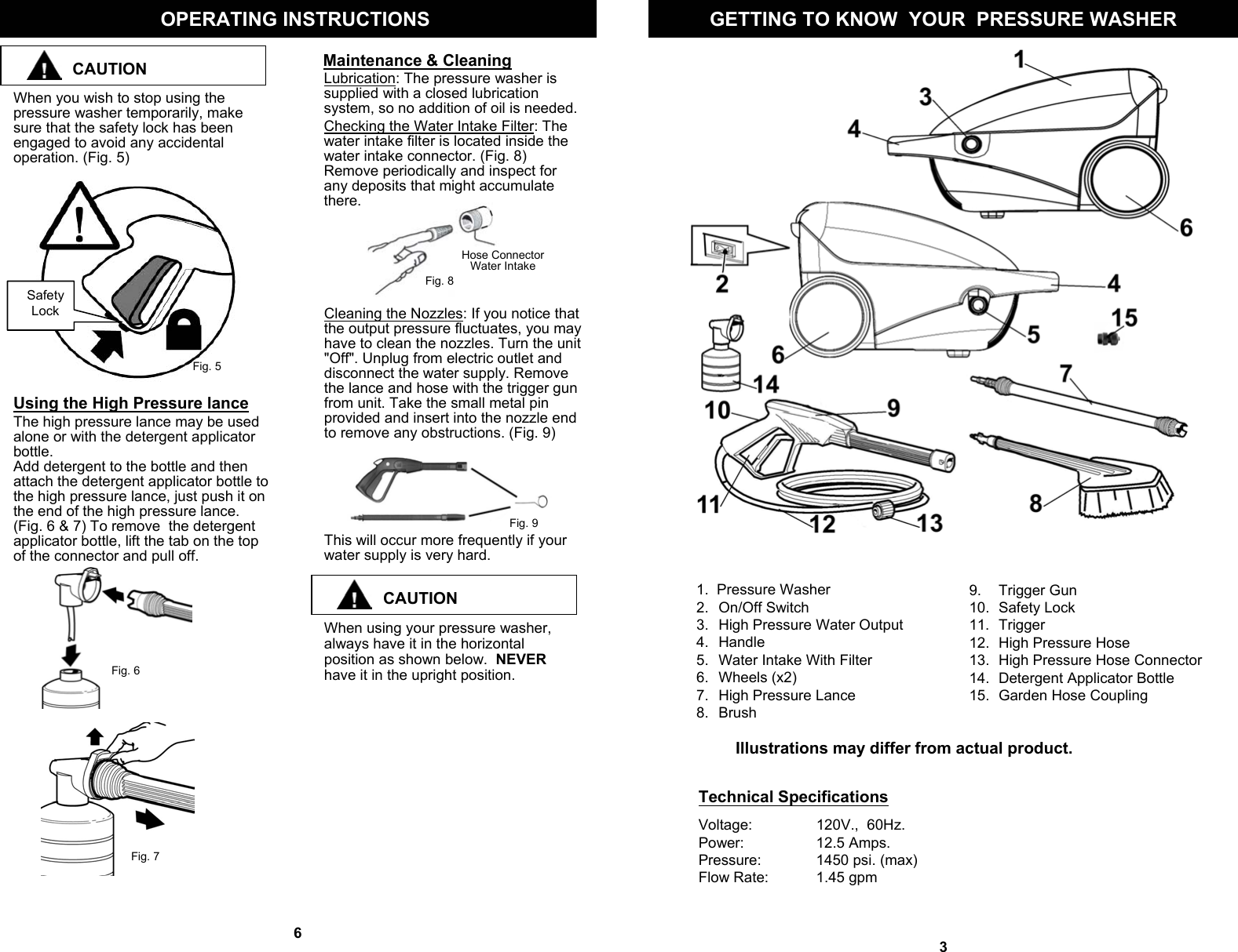 Page 5 of 6 - Euro-Pro Euro-Pro-Vpw41H-Users-Manual-  1 Euro-pro-vpw41h-users-manual