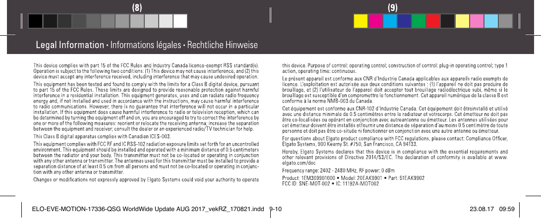 ELO-EVE-MOTION-17336-QSG WorldWide Update AUG 2017_vekRZ_170821.indd   9-10 23.08.17   09:59