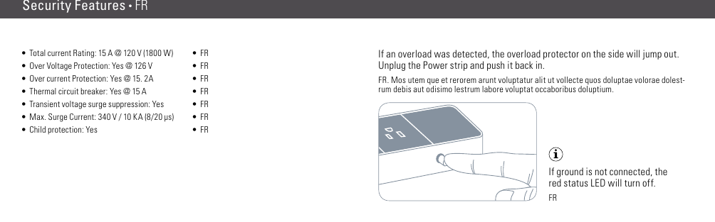 Page 6 of Eve Systems POS-001 Eve Power Strip US User Manual