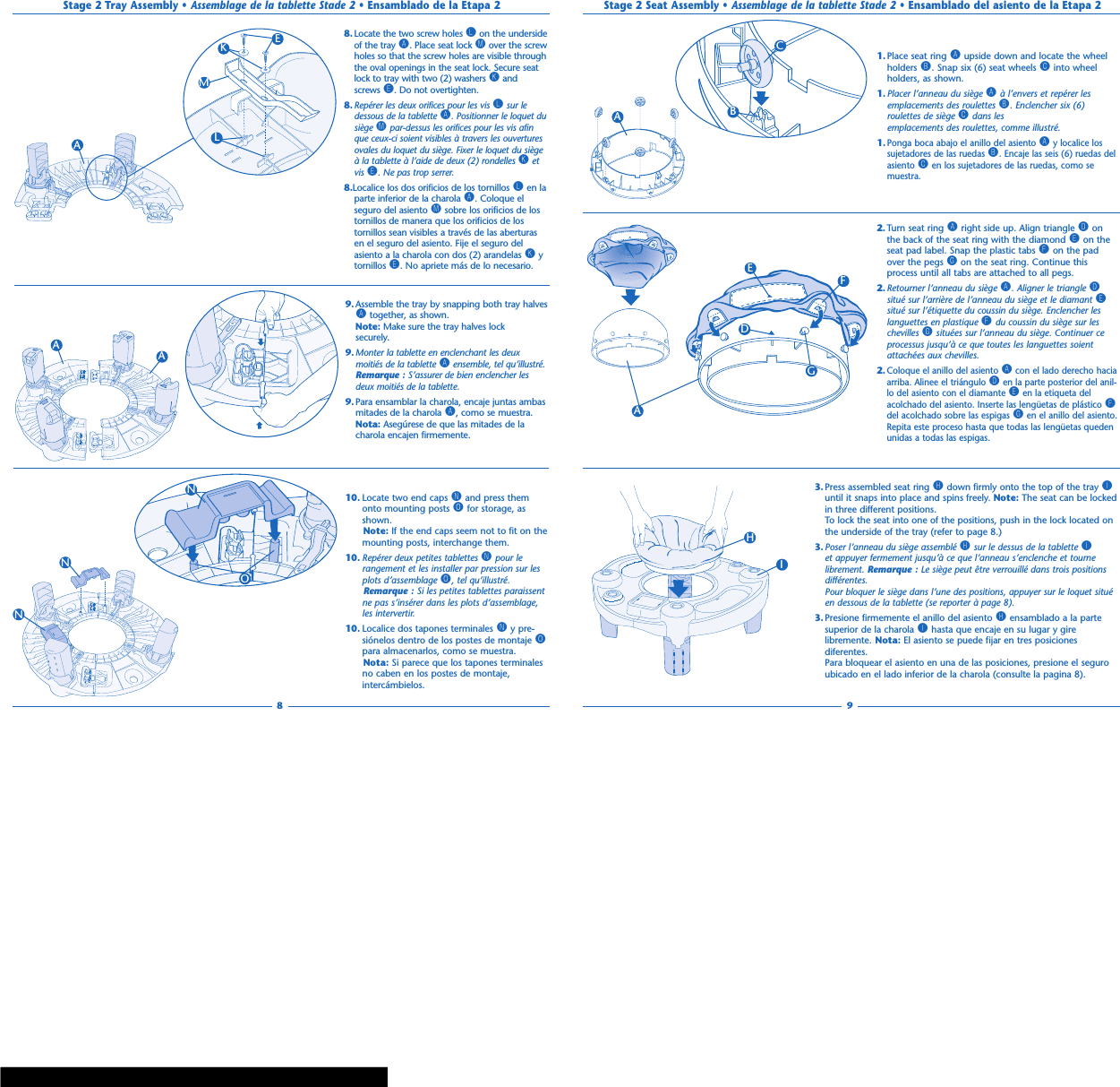 evenflo exersaucer mega safari manual