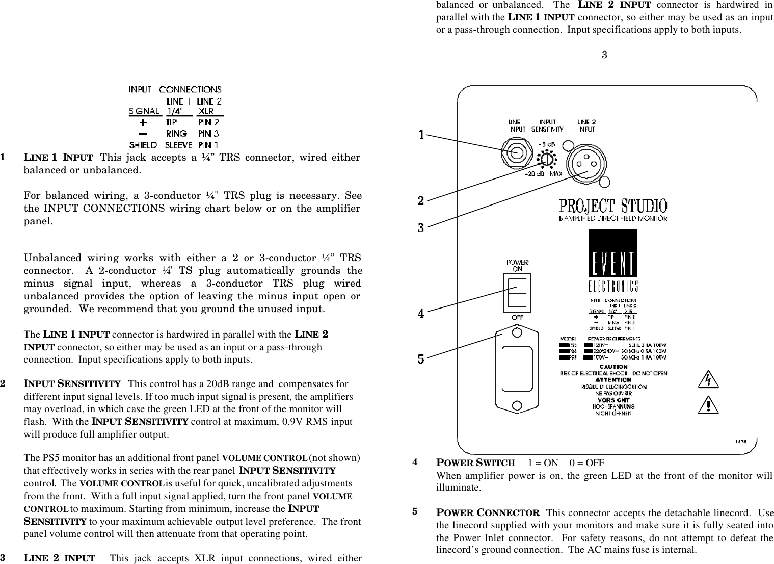 Page 4 of 5 - Event-Electronic Event-Electronic-Ps5-Users-Manual- PS User Manual  Event-electronic-ps5-users-manual