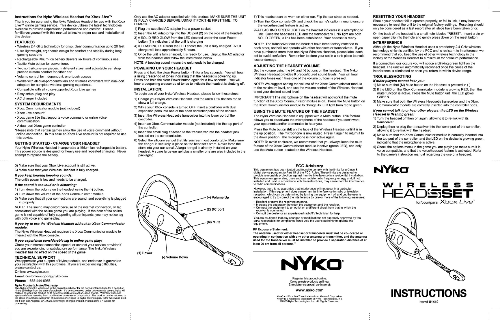 transceiver must not beRF Exposure Statement:The antenna used for either headset or transceiver must not be co-located or operating in conjunction with any other antenna or transmitter, and the antenna used for the transceiver must be installed to provide a separation distance of at least 20 cm from all persons."
