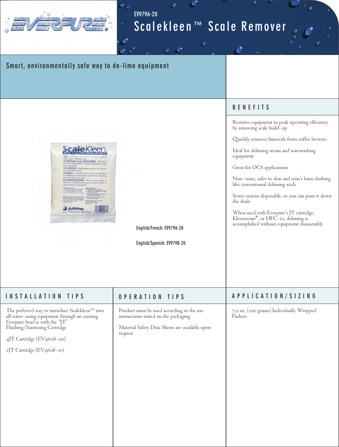 Page 1 of 2 - Everpure EV9796-20 PODASP (ActiveX/ASP) User Manual  To The F4029f4c-c58c-42ad-b464-27e1548e6445