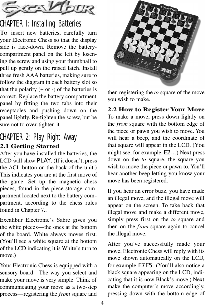 Excalibur Electronic 0 0901 Users Manual 901e 4 Excalibur Electronic 0 0901 Users Manual 901e 4