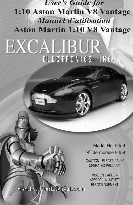 Excalibur Electronic 9459 Users Manual