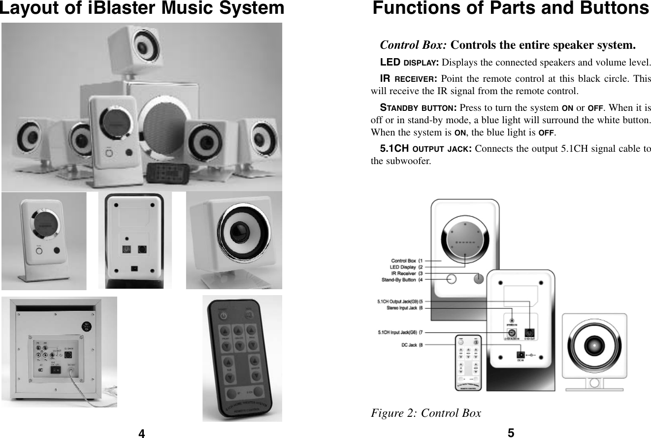 Page 3 of 11 - Excalibur-Electronic Excalibur-Electronic-Excalibur-Electronics-Inc-Car-Speaker-184-Users-Manual- 184 (MA) IBlaster Music System 030106 V7  Excalibur-electronic-excalibur-electronics-inc-car-speaker-184-users-manual