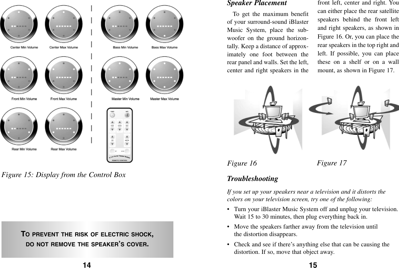 Page 8 of 11 - Excalibur-Electronic Excalibur-Electronic-Excalibur-Electronics-Inc-Car-Speaker-184-Users-Manual- 184 (MA) IBlaster Music System 030106 V7  Excalibur-electronic-excalibur-electronics-inc-car-speaker-184-users-manual