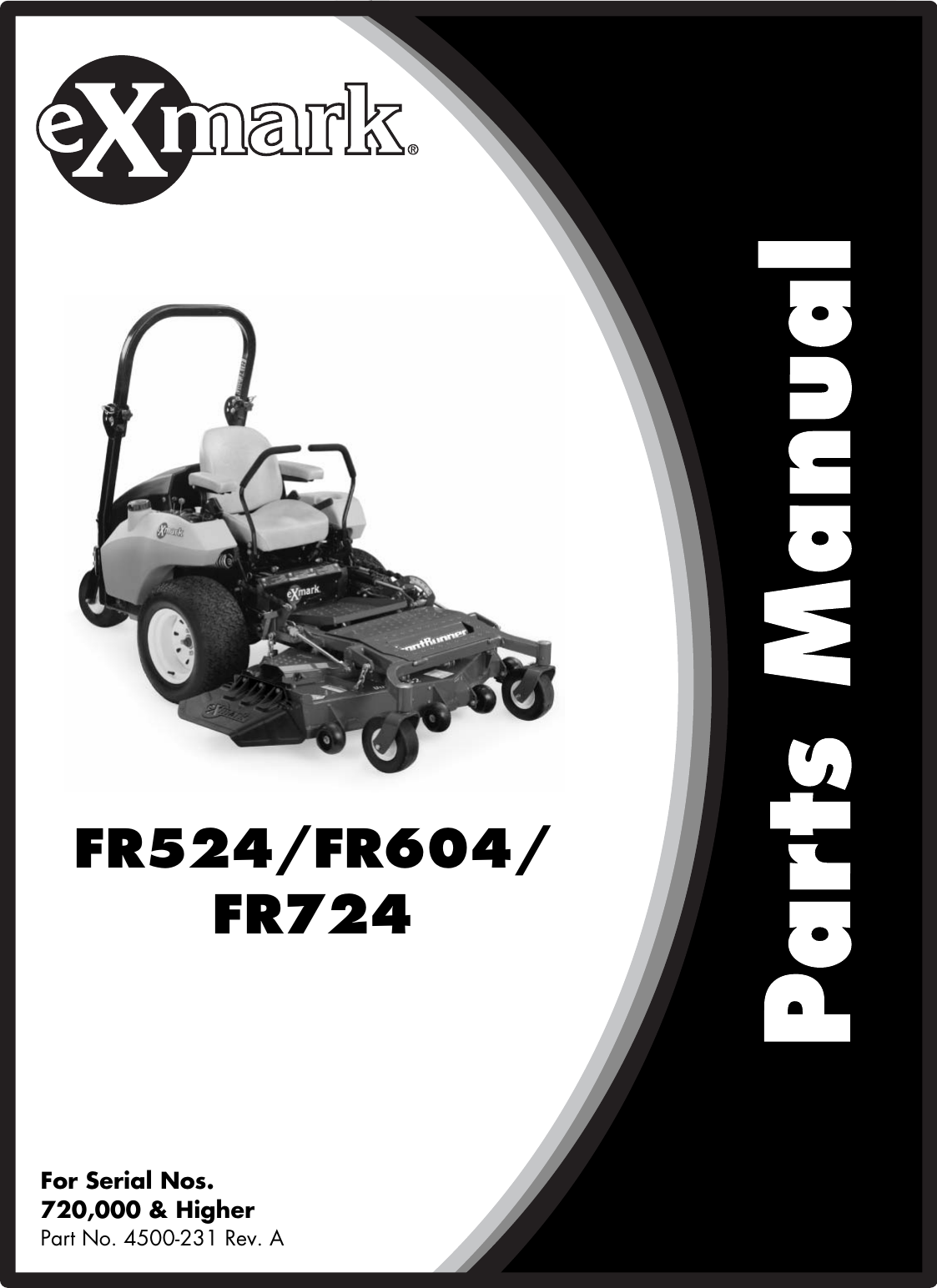 Page 1 of 12 - Exmark Exmark-Fr524-Users-Manual 4500-231