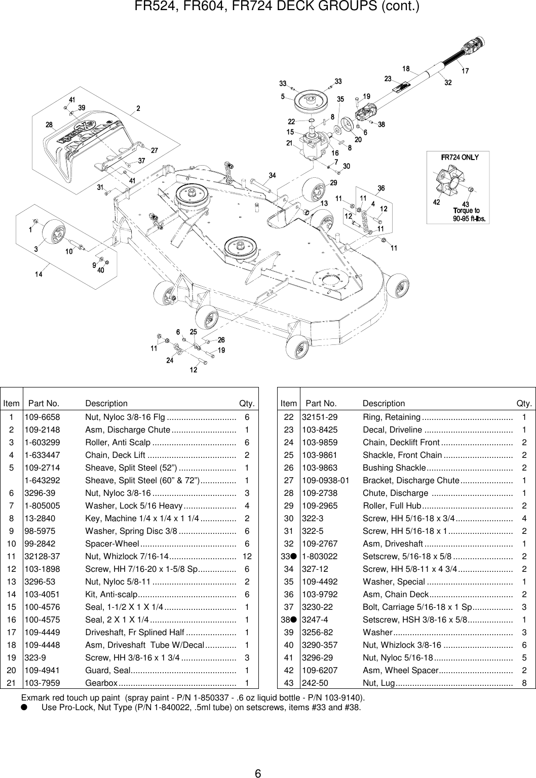 Page 6 of 12 - Exmark Exmark-Fr524-Users-Manual 4500-231