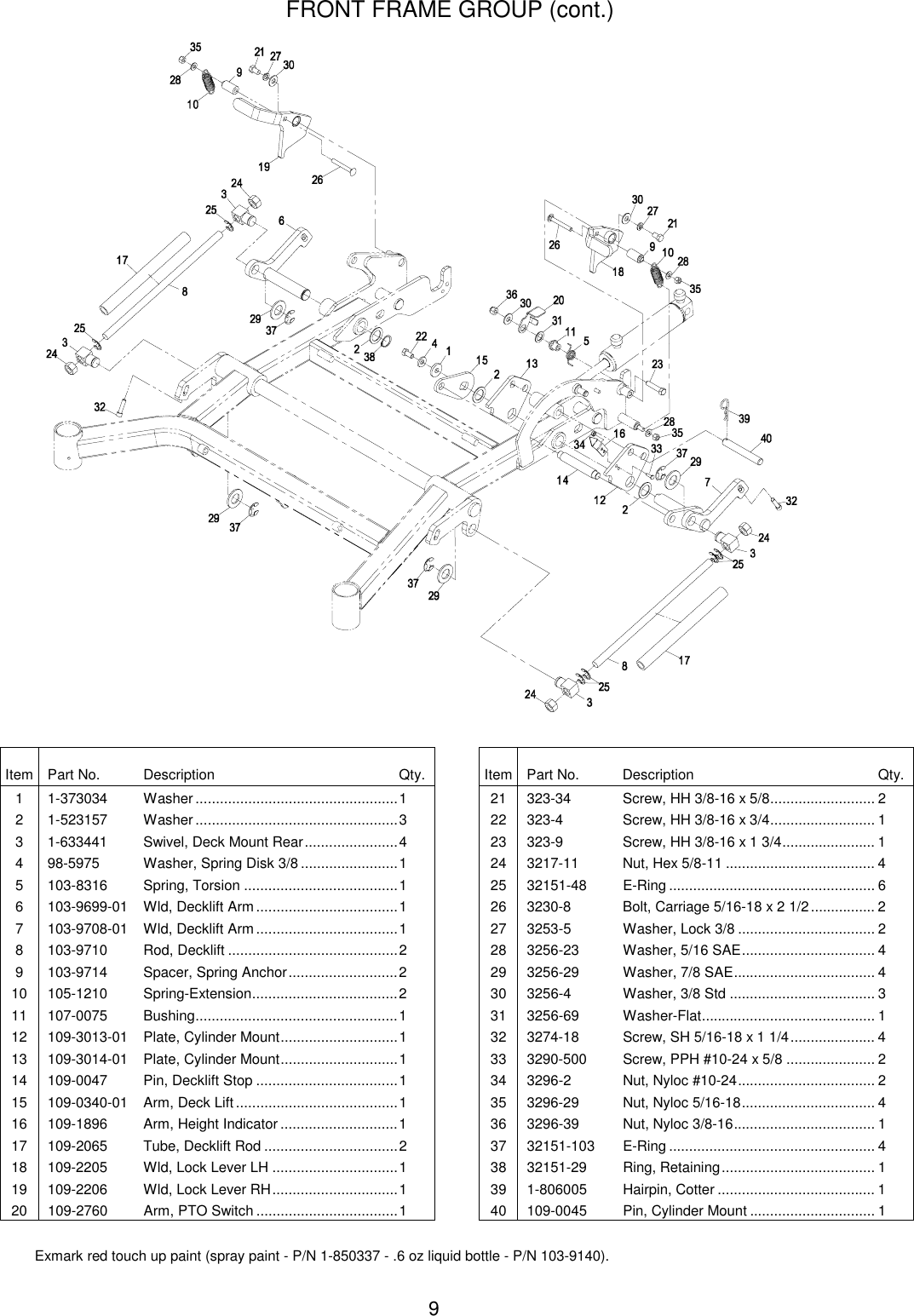 Page 9 of 12 - Exmark Exmark-Fr524-Users-Manual 4500-231