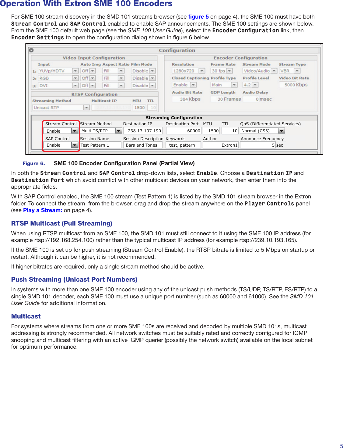 Page 5 of 8 - Extron-Electronic Extron-Electronic-Extron-Electronics-Stereo-Receiver-Smd-101-Users-Manual- SMD101 Set Up Guide  Extron-electronic-extron-electronics-stereo-receiver-smd-101-users-manual