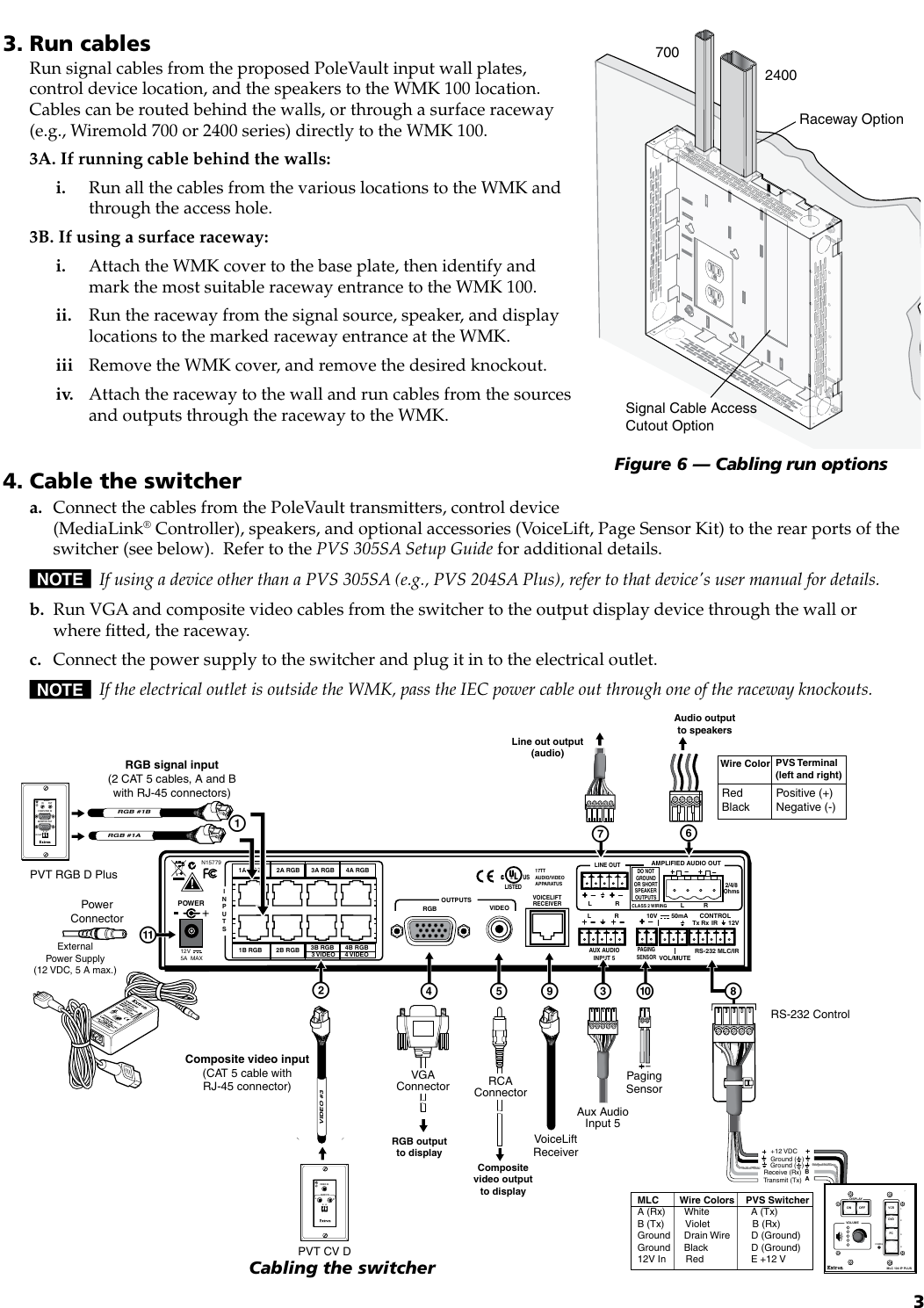 Page 3 of 4 - Extron-Electronic Extron-Electronic-Extron-Electronics-Tv-Mount-Wmk-100-Users-Manual- WMK 100 Installation Notes  Extron-electronic-extron-electronics-tv-mount-wmk-100-users-manual
