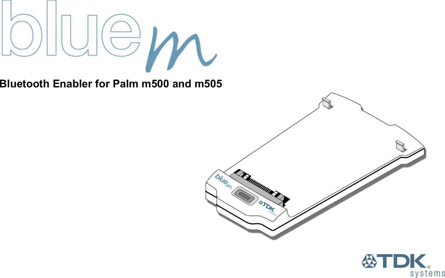 Bluetooth Enabler for Palm m500 and m505